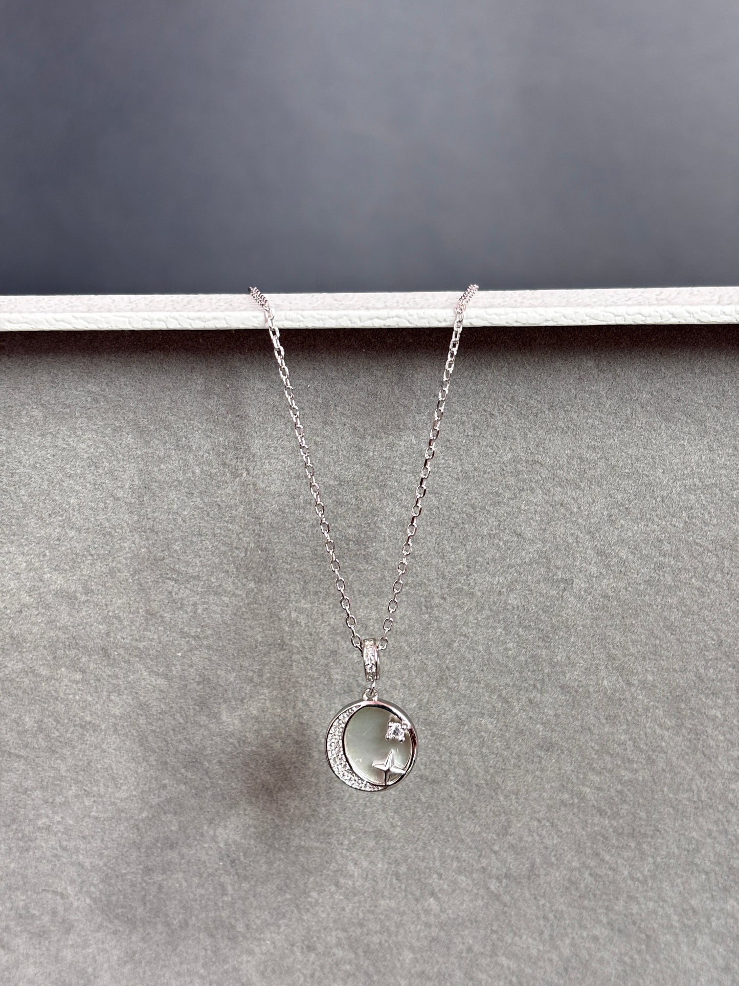 Crescent necklace