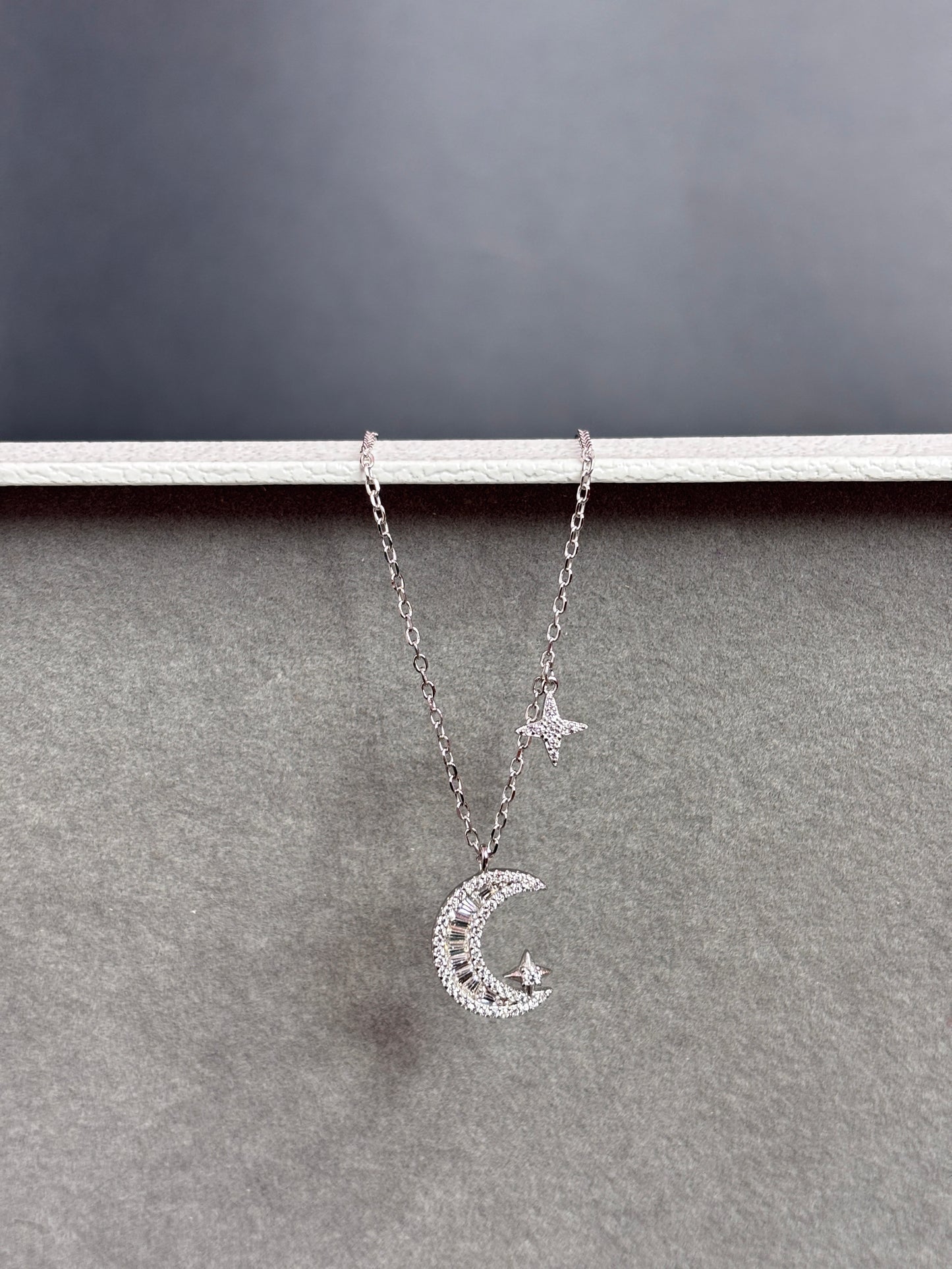 Crescent necklace