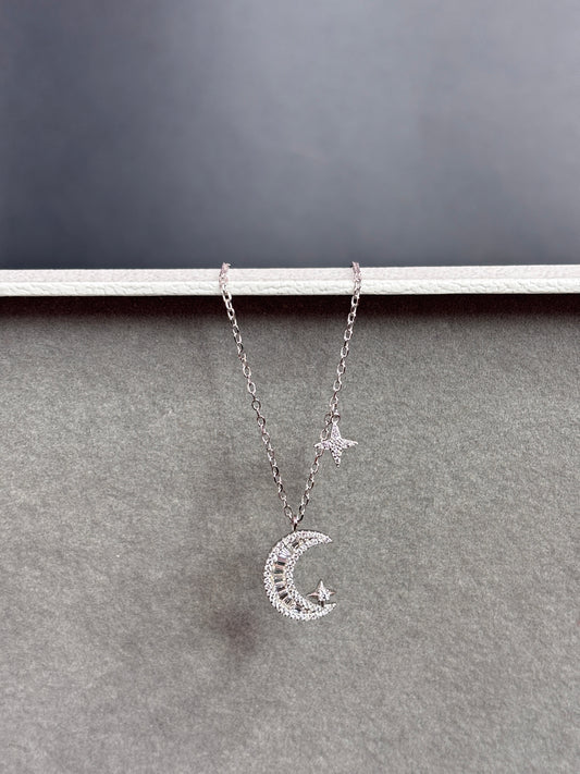 Crescent necklace